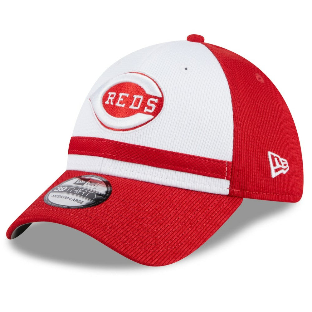 Cincinnati Reds New Era 2025 Batting Practice 39THIRTY Flex Hat - MLB