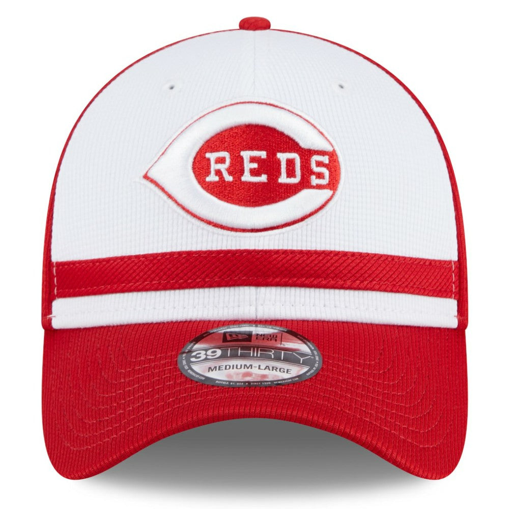 Cincinnati Reds New Era 2025 Batting Practice 39THIRTY Flex Hat - MLB