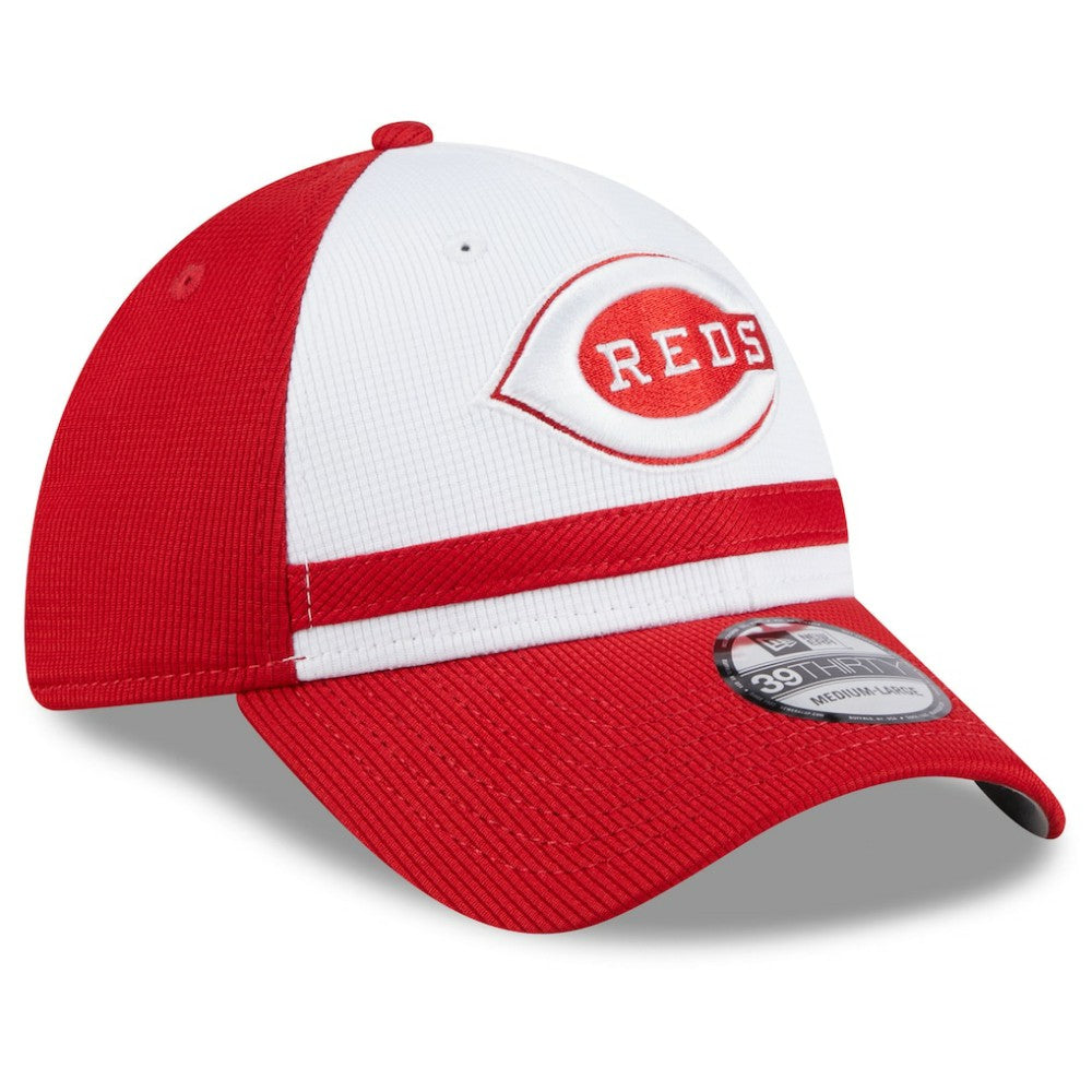 Cincinnati Reds New Era 2025 Batting Practice 39THIRTY Flex Hat - MLB