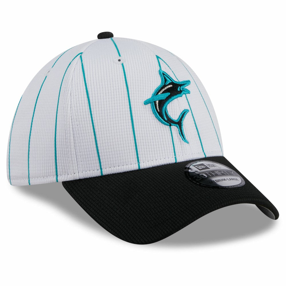 Miami Marlins New Era 2025 Batting Practice 39THIRTY Flex Hat - MLB