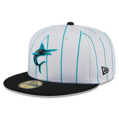Miami Marlins New Era 2025 Batting Practice 59FIFTY Fitted Hat - MLB
