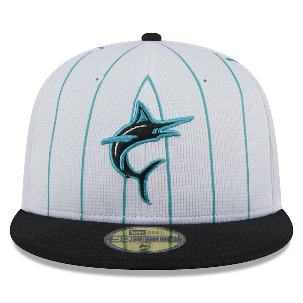 Miami Marlins New Era 2025 Batting Practice 59FIFTY Fitted Hat - MLB