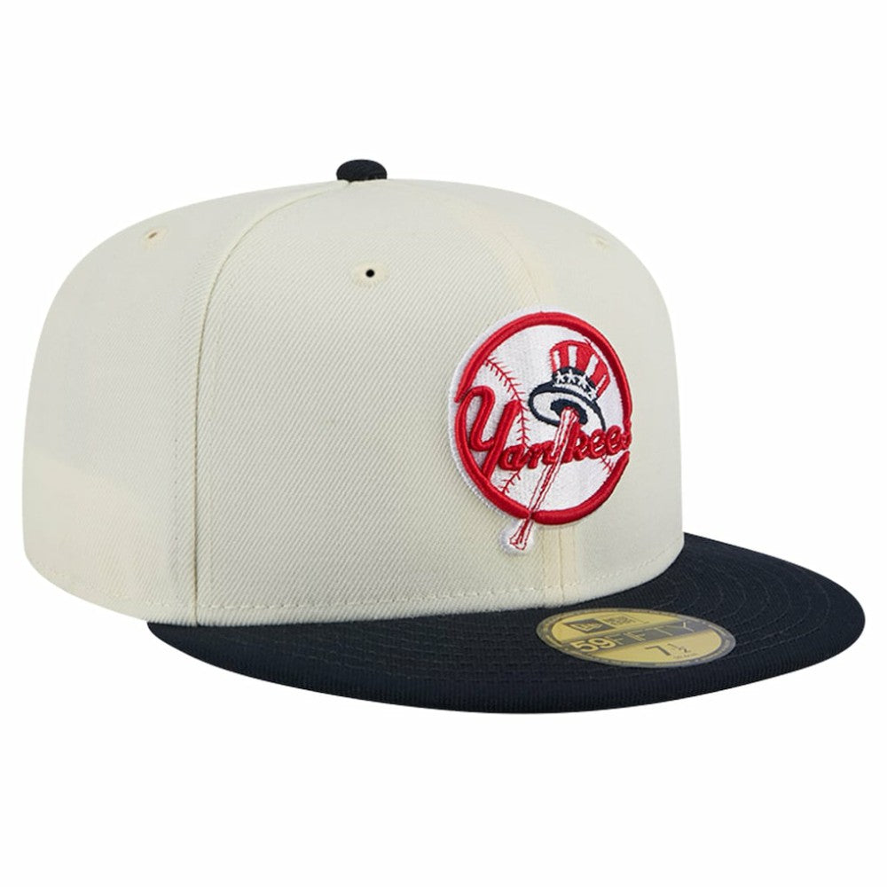 New York Yankees New Era Top Hat Chrome 59FIFTY Fitted Hat - MLB