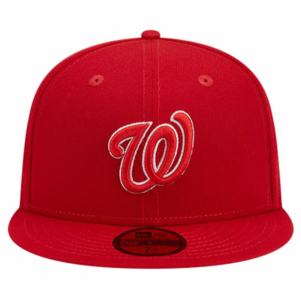 Washington Nationals New Era Logo 59FIFTY Fitted Hat - MLB