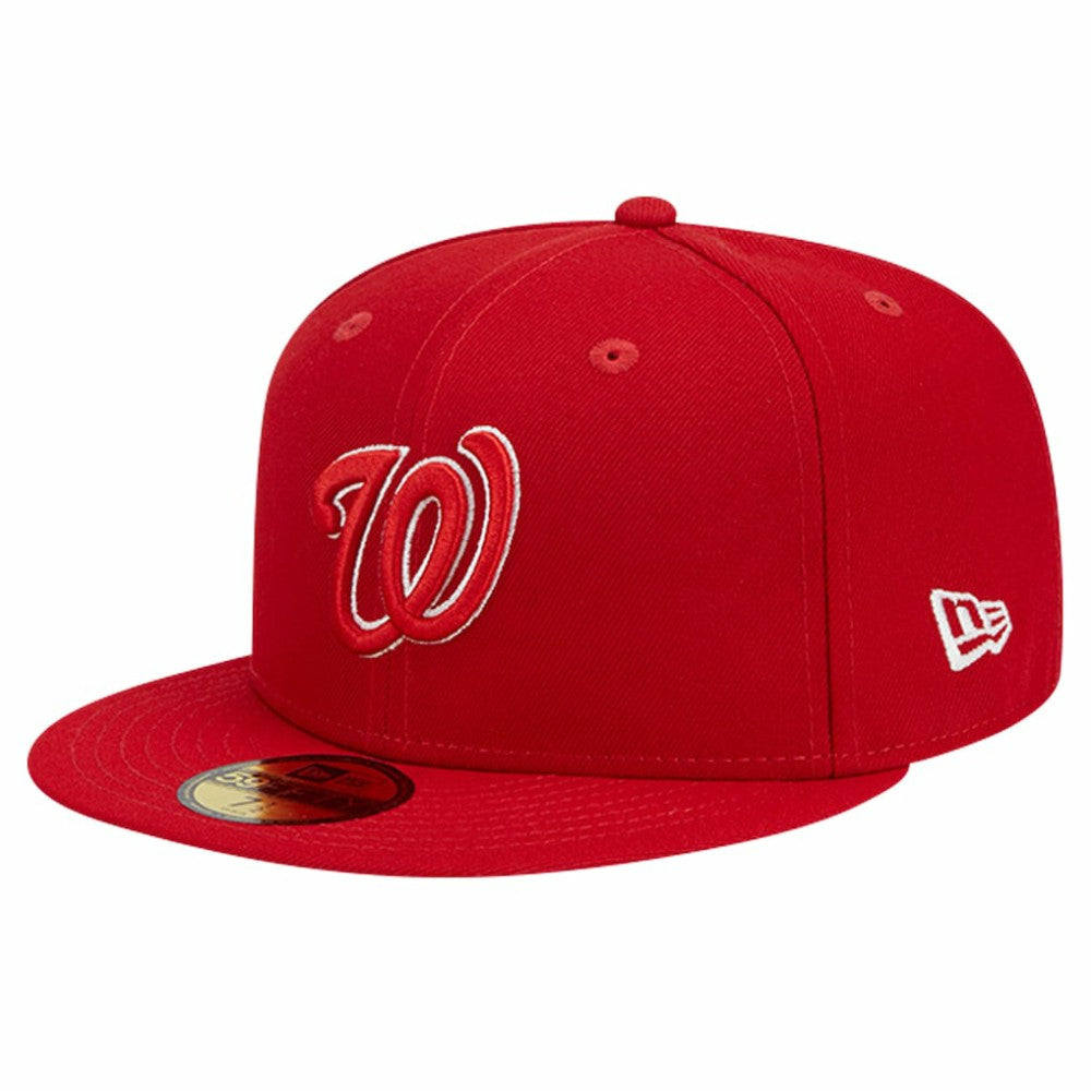 Washington Nationals New Era Logo 59FIFTY Fitted Hat - MLB