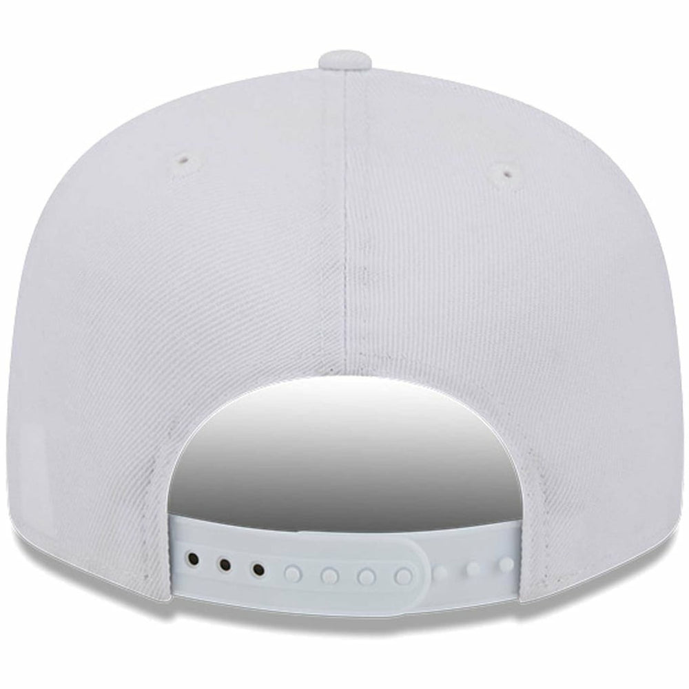 Miami Dolphins New Era Main White on White 9FIFTY Snapback Hat | NFL