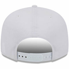 Miami Dolphins New Era Main White on White 9FIFTY Snapback Hat | NFL