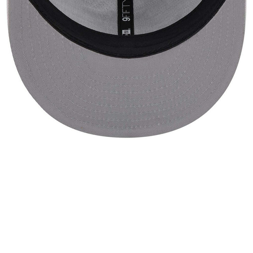 Miami Dolphins New Era Main White on White 9FIFTY Snapback Hat | NFL