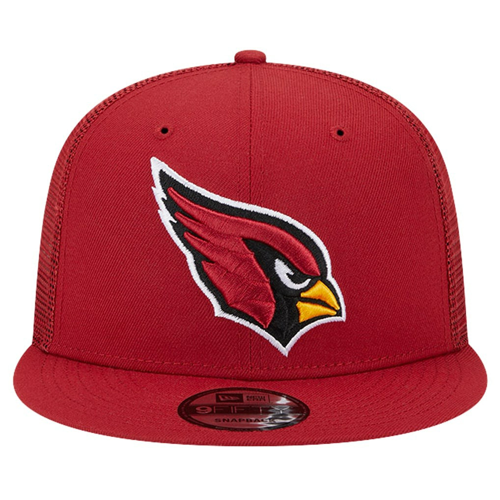 Arizona Cardinals New Era Main Trucker 9FIFTY Snapback Hat Cardinal | NFL