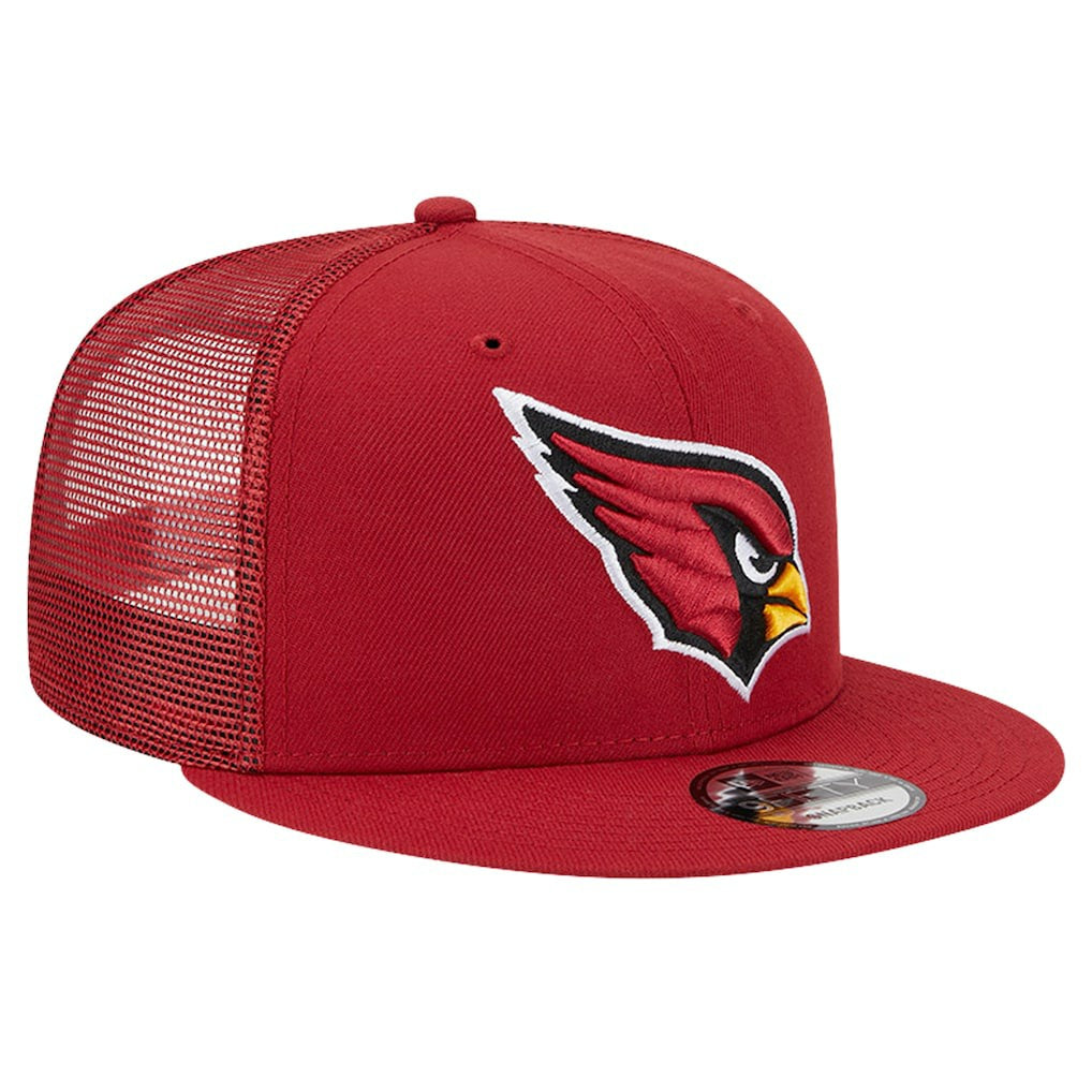 Arizona Cardinals New Era Main Trucker 9FIFTY Snapback Hat Cardinal | NFL
