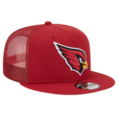 Arizona Cardinals New Era Main Trucker 9FIFTY Snapback Hat Cardinal | NFL