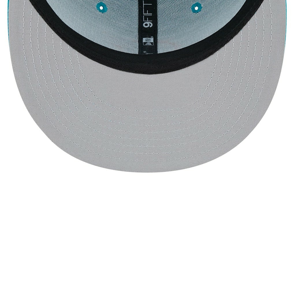 Miami Dolphins New Era Main Trucker 9FIFTY Snapback Hat Aqua | NFL