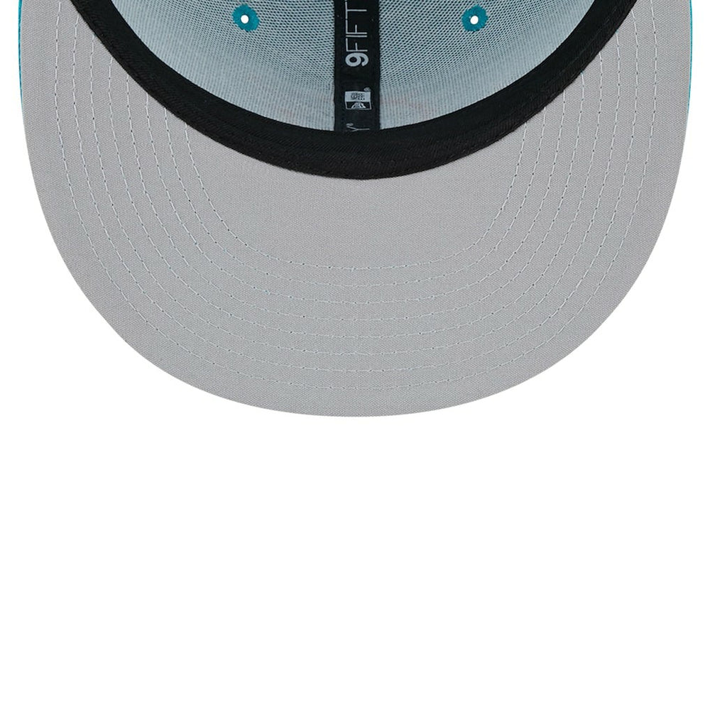 Miami Dolphins New Era Main Trucker 9FIFTY Snapback Hat Aqua | NFL