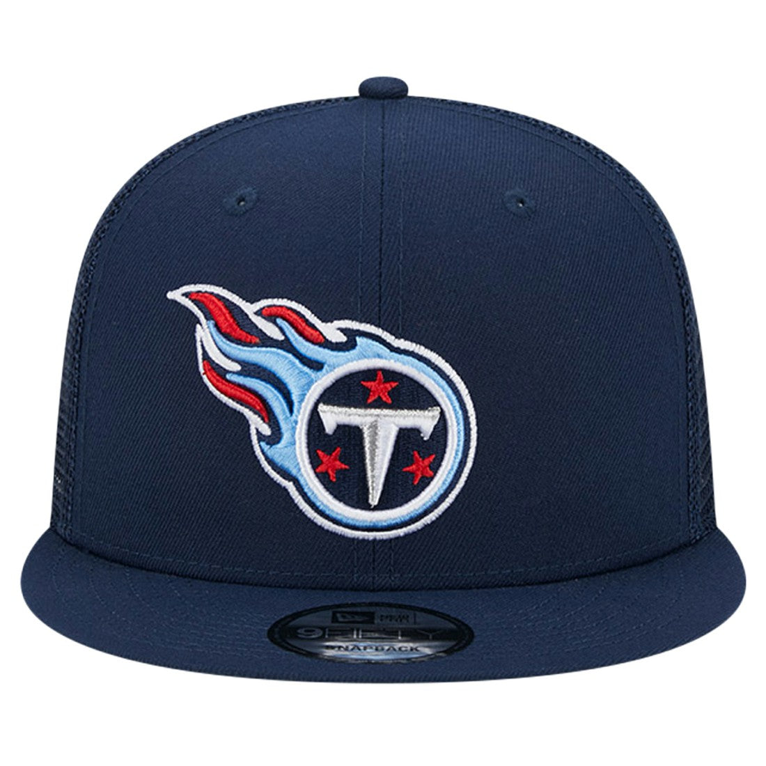 Tennessee Titans New Era Main Trucker 9FIFTY Snapback Hat Navy | NFL