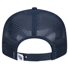 Tennessee Titans New Era Main Trucker 9FIFTY Snapback Hat Navy | NFL