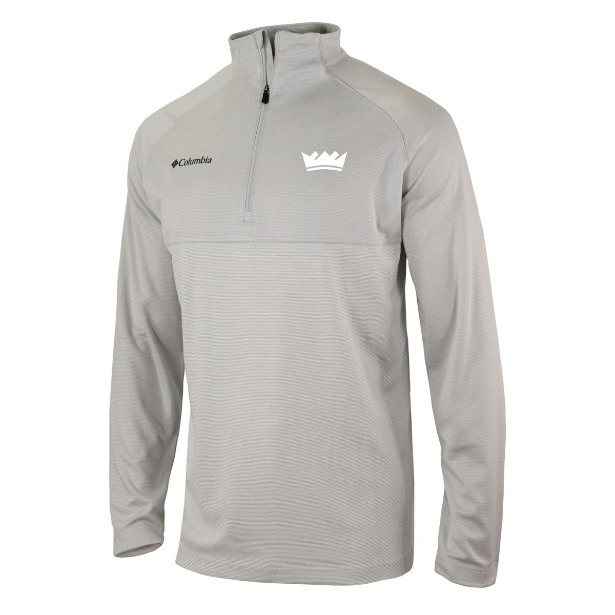 Sacramento Kings Omni-Wick Rockin' It Quarter-Zip Pullover Top Heather Gray - NBA