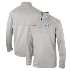 Philadelphia 76ers Omni-Wick Rockin' It Quarter-Zip Pullover Top Heather Gray - NBA