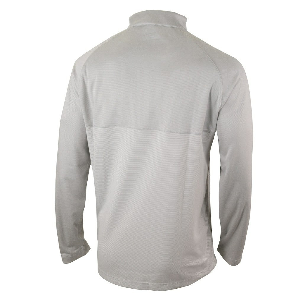 Denver Nuggets Omni-Wick Rockin' It Quarter-Zip Pullover Top Heather Gray - NBA