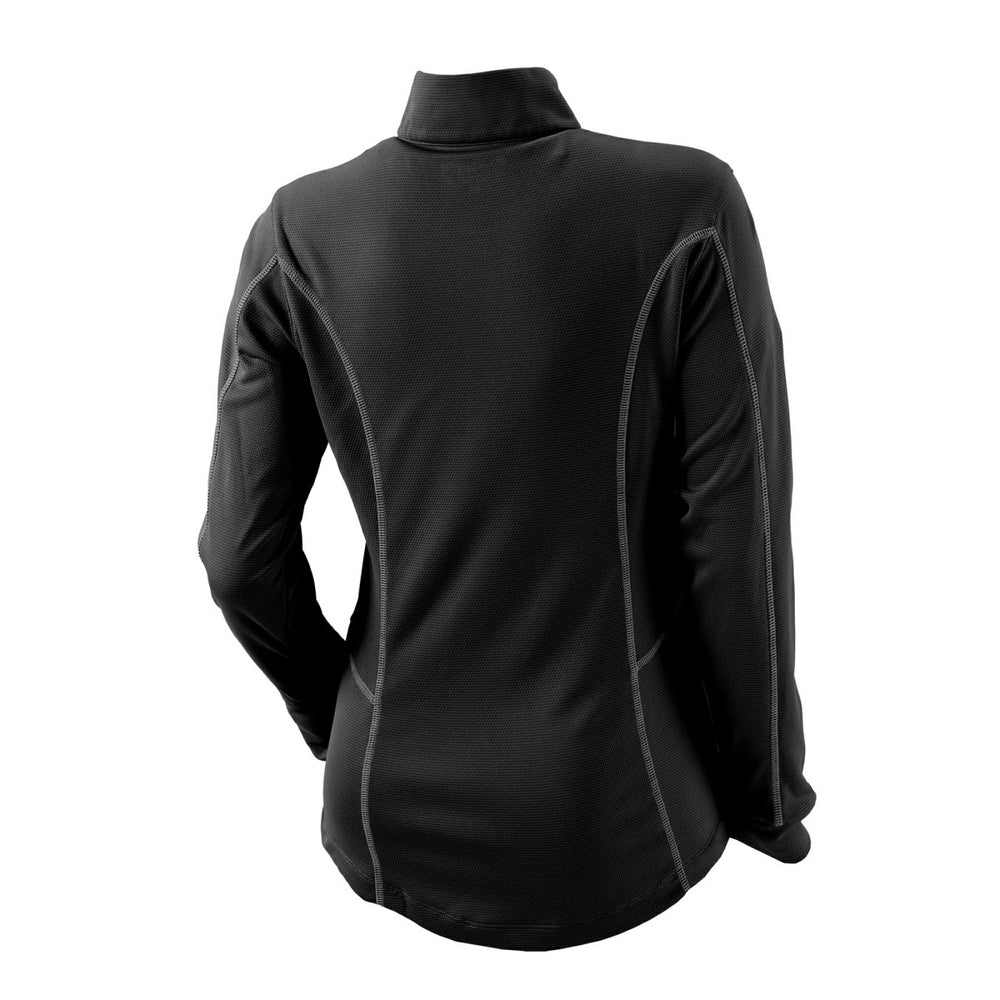 Milwaukee Bucks Women's Omni-Wick Shotgun Quarter-Zip Pullover Top Black - NBA