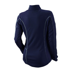 Denver Nuggets Women's Omni-Wick Shotgun Quarter-Zip Pullover Top Navy - NBA