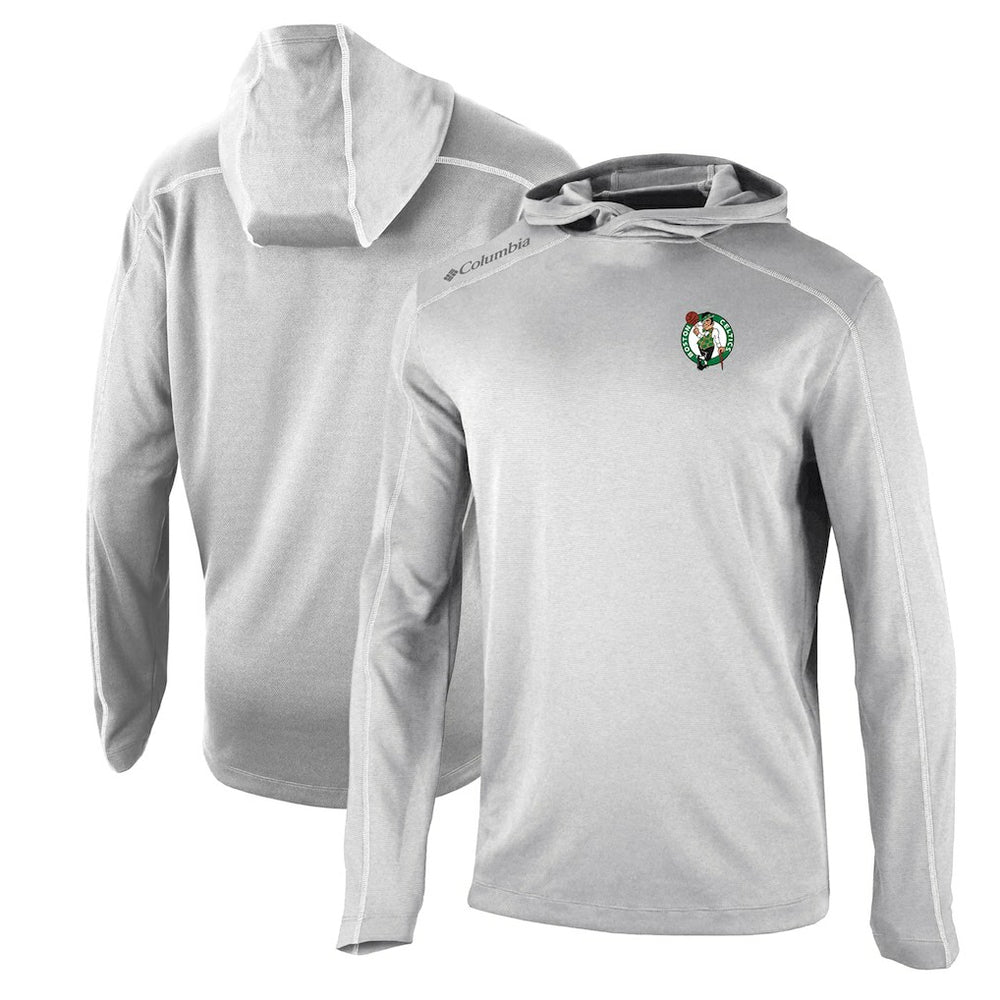 Boston Celtics Shotgun Pullover Hoodie Gray - NBA