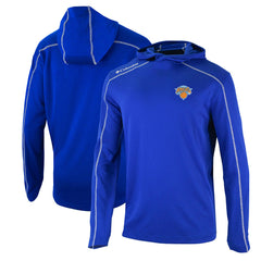 New York Knicks Shotgun Pullover Hoodie Blue - NBA