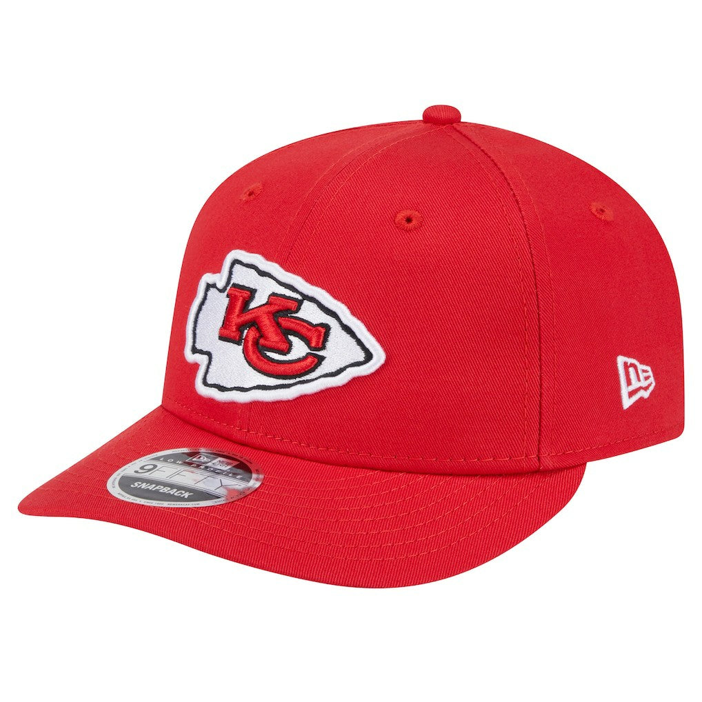 Kansas City Chiefs New Era Main Low Profile 9FIFTY Snapback Hat Red | NFL
