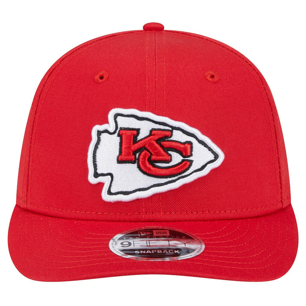 Kansas City Chiefs New Era Main Low Profile 9FIFTY Snapback Hat Red | NFL