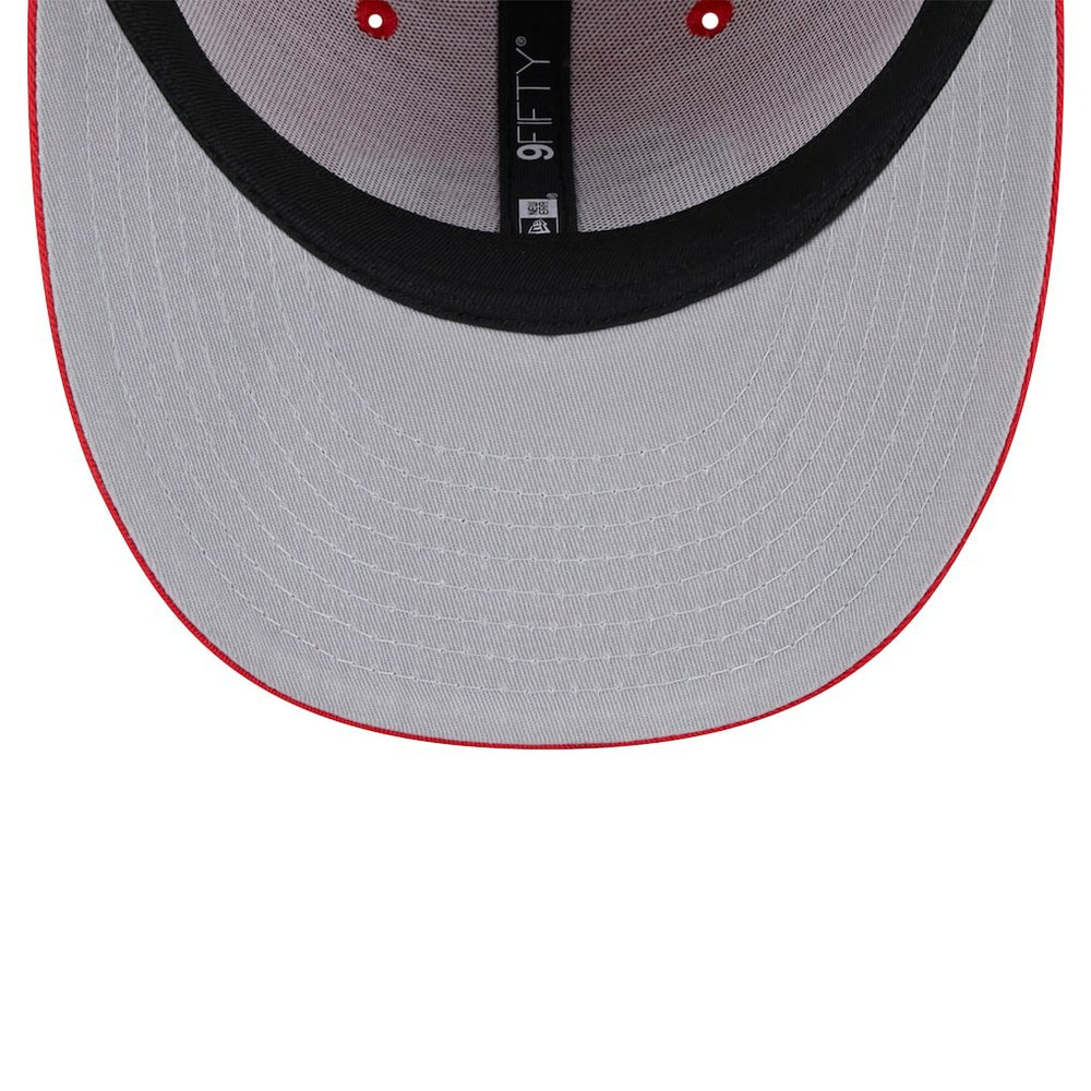 Kansas City Chiefs New Era Main Low Profile 9FIFTY Snapback Hat Red | NFL