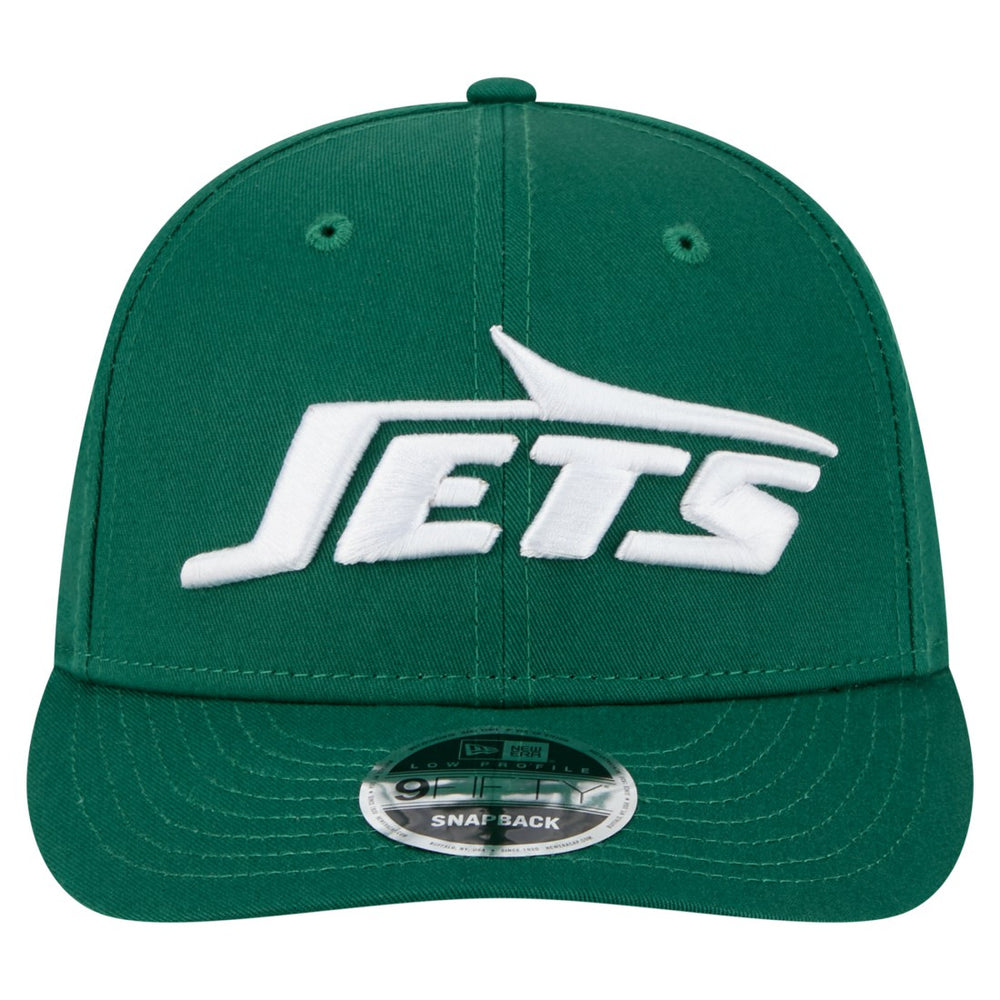 New York Jets New Era Main Low Profile 9FIFTY Snapback Hat Green | NFL