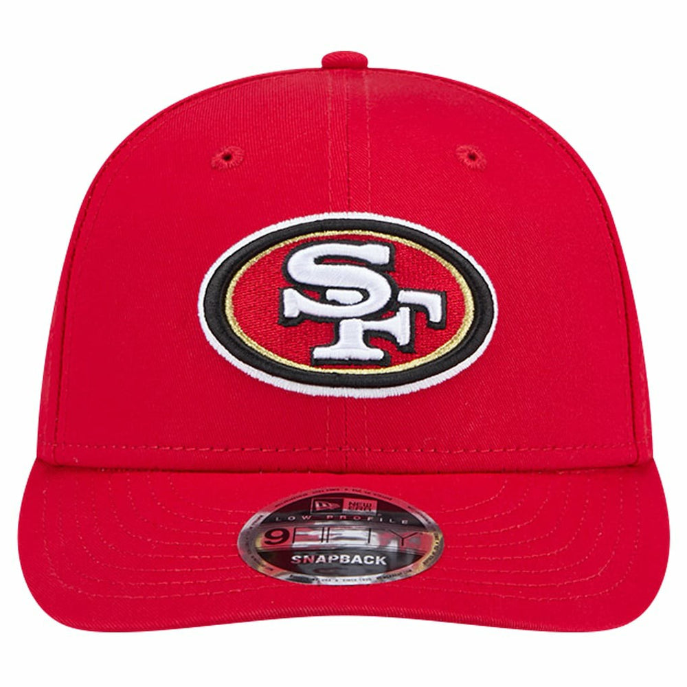 San Francisco 49ers New Era Main Low Profile 9FIFTY Snapback Hat Scarlet | NFL