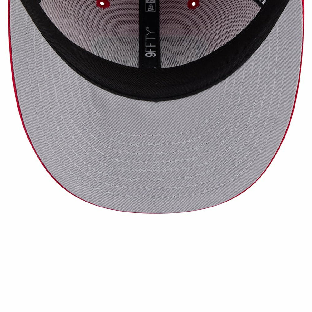 San Francisco 49ers New Era Main Low Profile 9FIFTY Snapback Hat Scarlet | NFL
