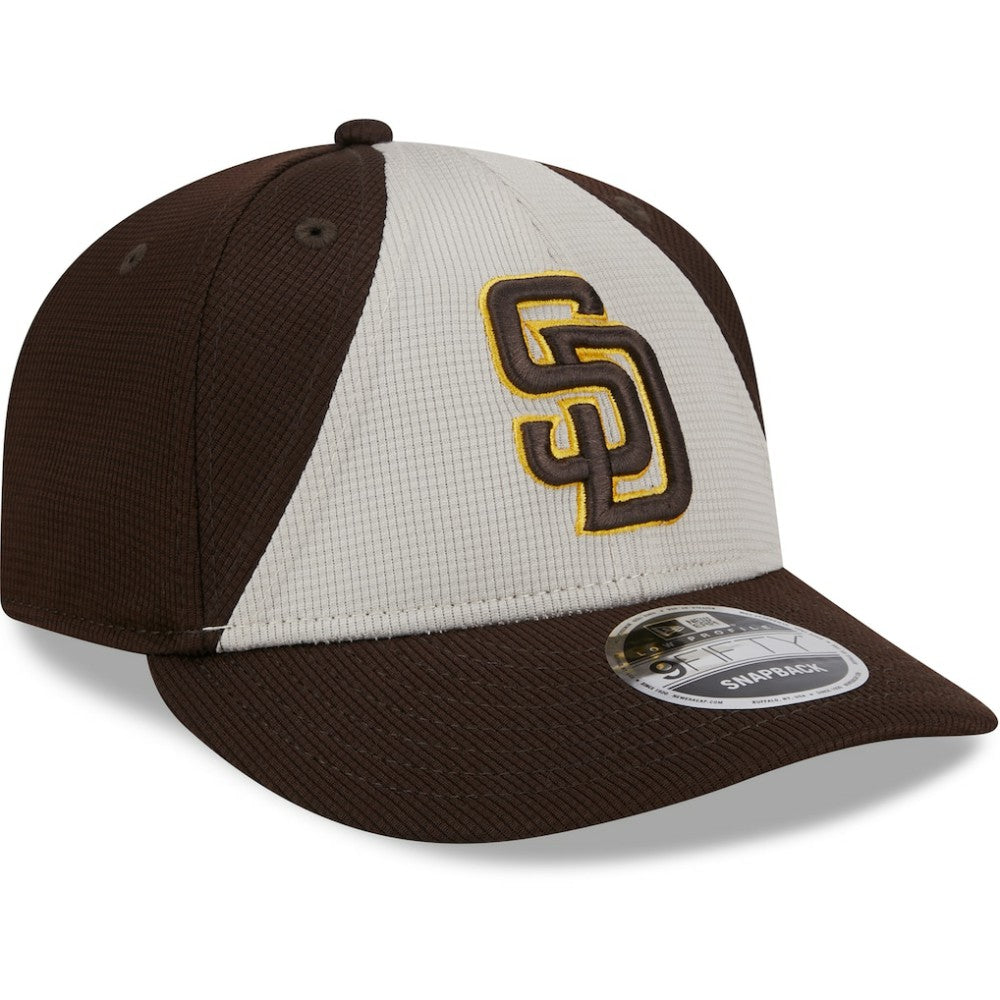 San Diego Padres New Era 2025 Batting Practice Low Profile 9FIFTY Snapback Hat - MLB