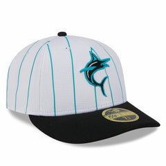 Miami Marlins New Era 2025 Batting Practice Low Profile 59FIFTY Fitted Hat - MLB