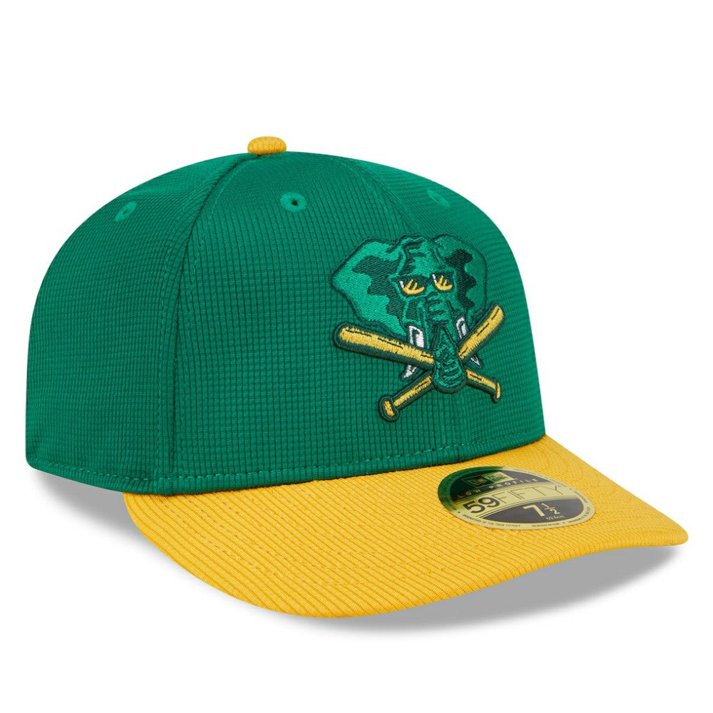 Athletics New Era 2025 Batting Practice Low Profile 59FIFTY Fitted Hat - MLB