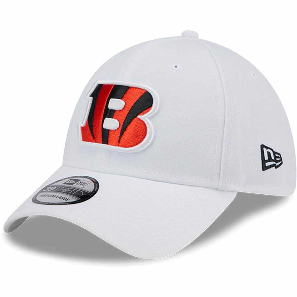 Cincinnati Bengals New Era Main 39THIRTY Flex Hat White | NFL