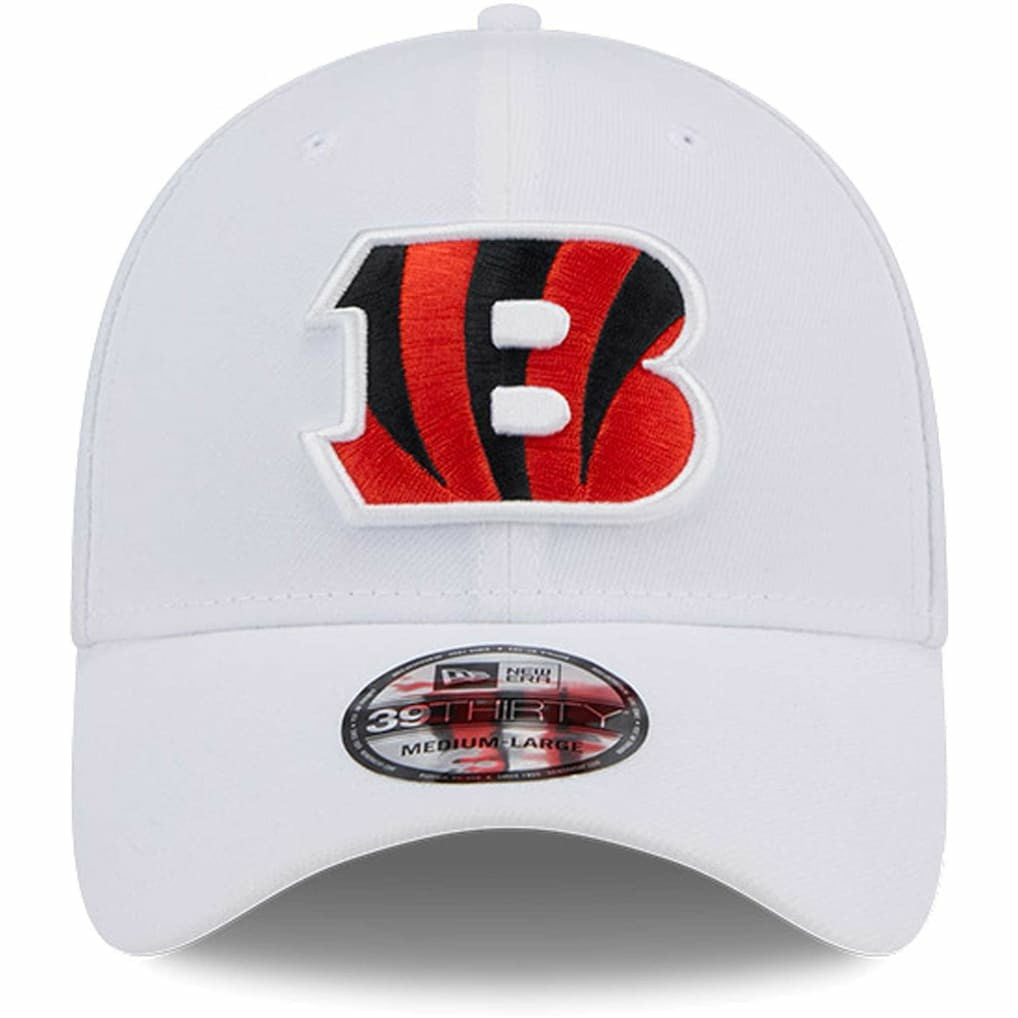 Cincinnati Bengals New Era Main 39THIRTY Flex Hat White | NFL