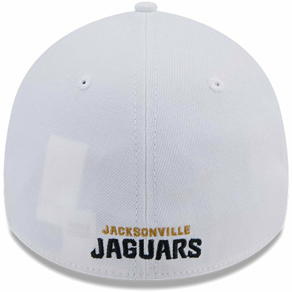 Jacksonville Jaguars New Era Main 39THIRTY Flex Hat White | NFL
