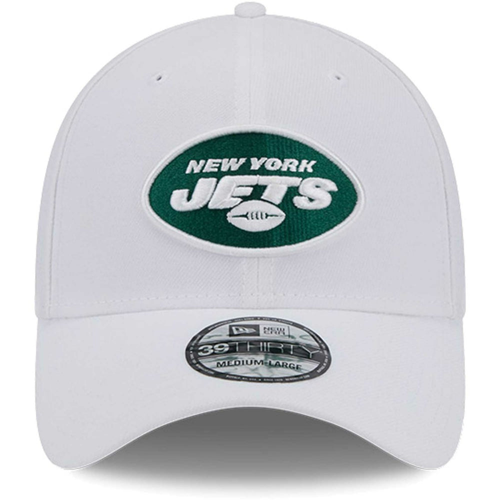 New York Jets New Era Main 39THIRTY Flex Hat White | NFL
