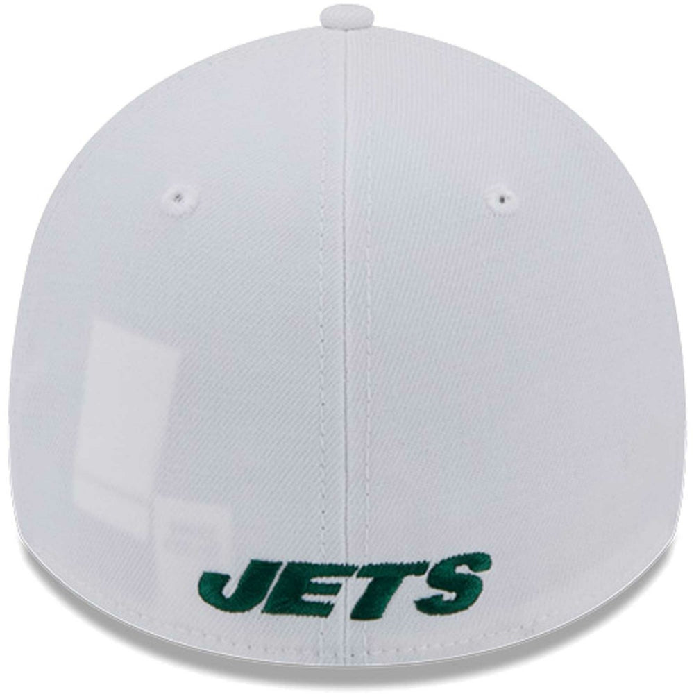 New York Jets New Era Main 39THIRTY Flex Hat White | NFL