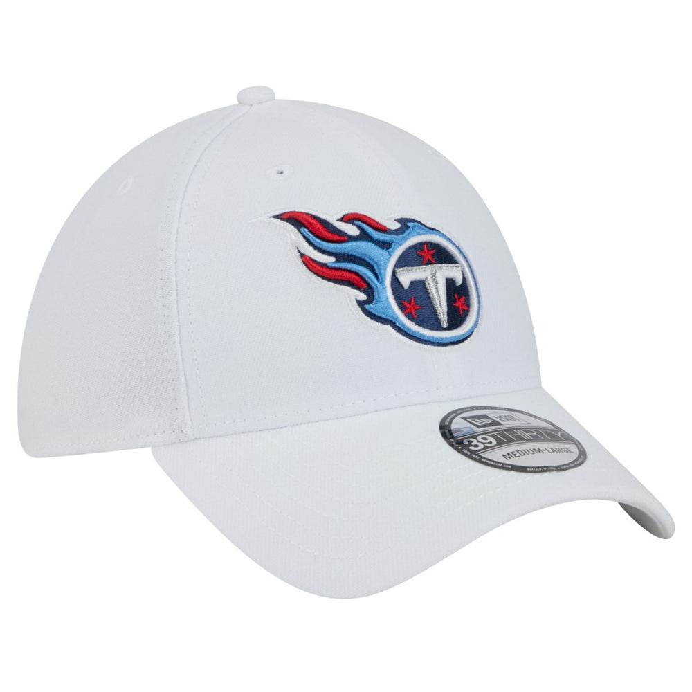 Tennessee Titans New Era Main 39THIRTY Flex Hat White | NFL