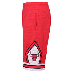 Chicago Bulls Youth Hardwood Classics Swingman Shorts Red - NBA