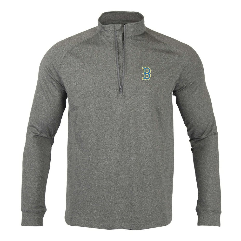 Boston Red Sox Levelwear City Connect Calibre Insignia Core Quarter-Zip Pullover Top - MLB