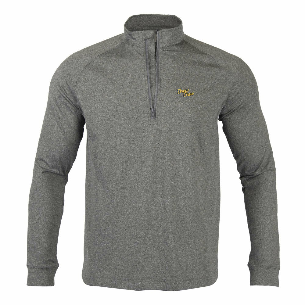 Milwaukee Brewers Levelwear City Connect Calibre Insignia Core Quarter-Zip Pullover Top - MLB
