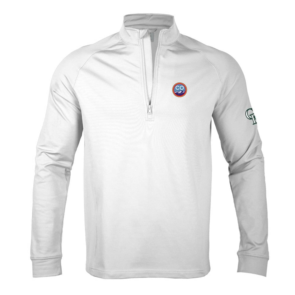 Colorado Rockies Levelwear City Connect Calibre Insignia Core Quarter-Zip Pullover Top - MLB