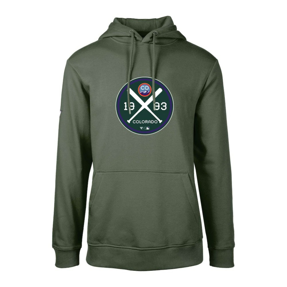 Colorado Rockies Levelwear City Connect Podium Strike Pullover Hoodie - MLB