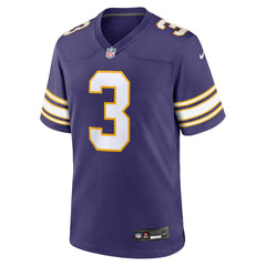 Jordan Addison Minnesota Vikings Alternate Game Jersey Purple | Nike for Sale