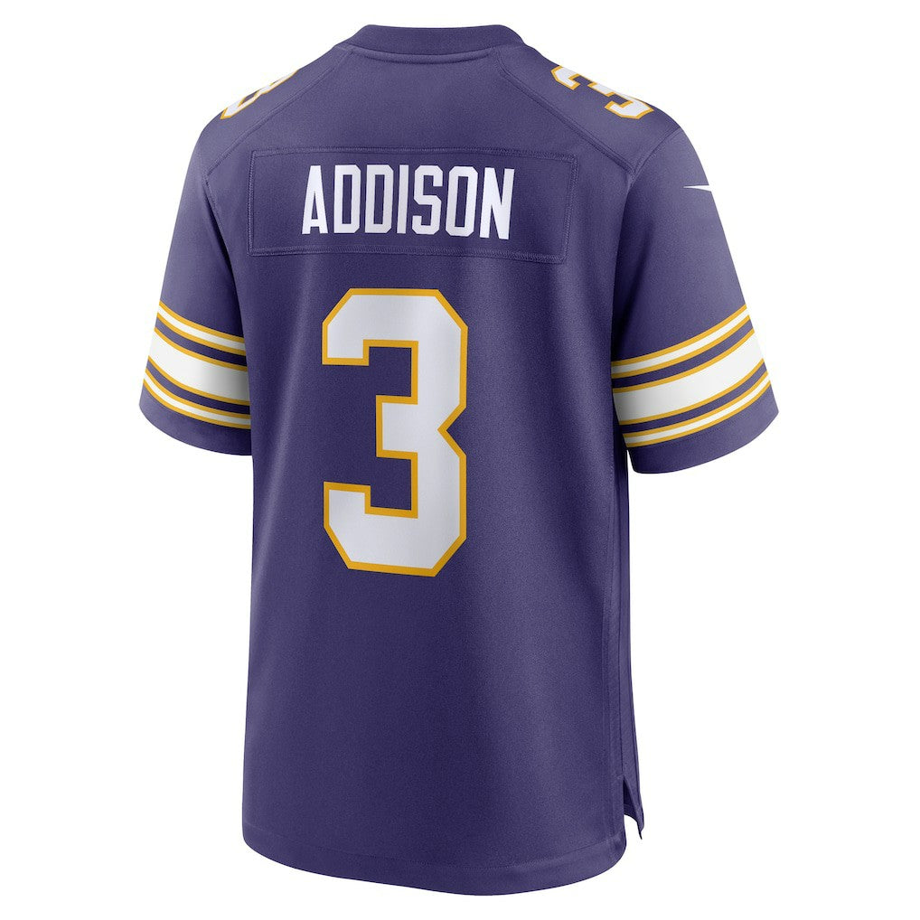 Jordan Addison Minnesota Vikings Alternate Game Jersey Purple | Nike for Sale