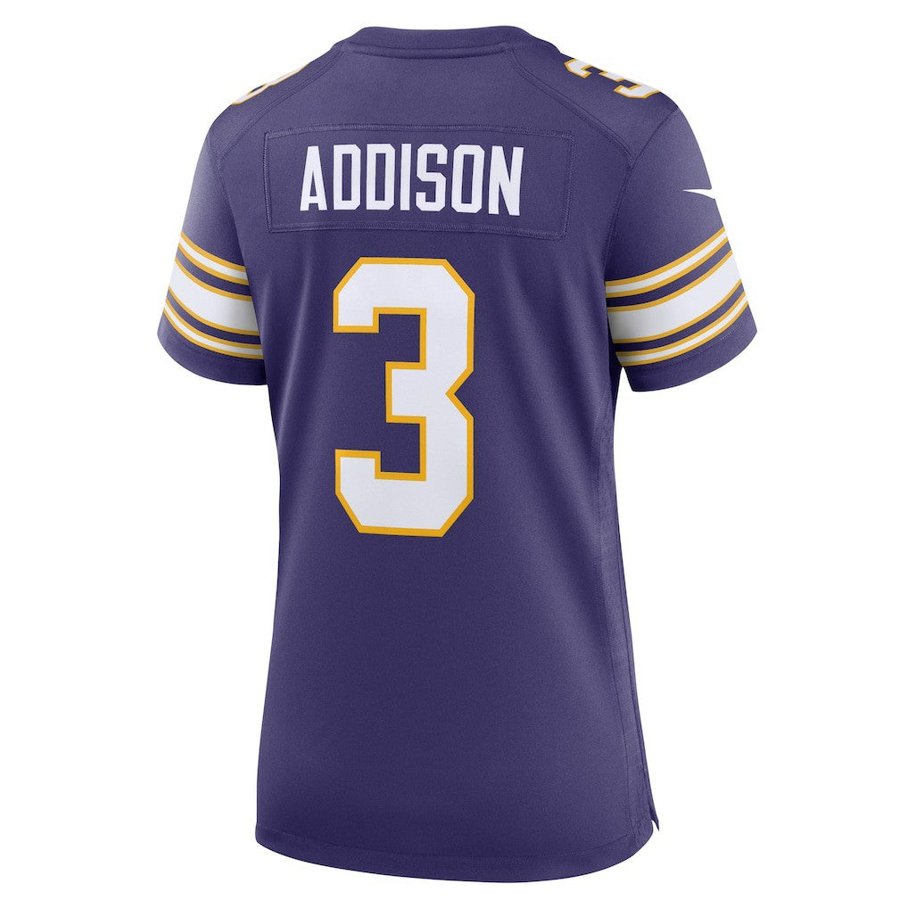 Jordan Addison Minnesota Vikings Women's Alternate Game Jersey Purple | Nike for Sale