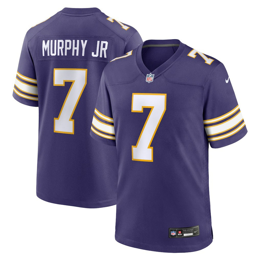 Byron Murphy Jr. Minnesota Vikings Alternate Game Jersey Purple | Nike for Sale